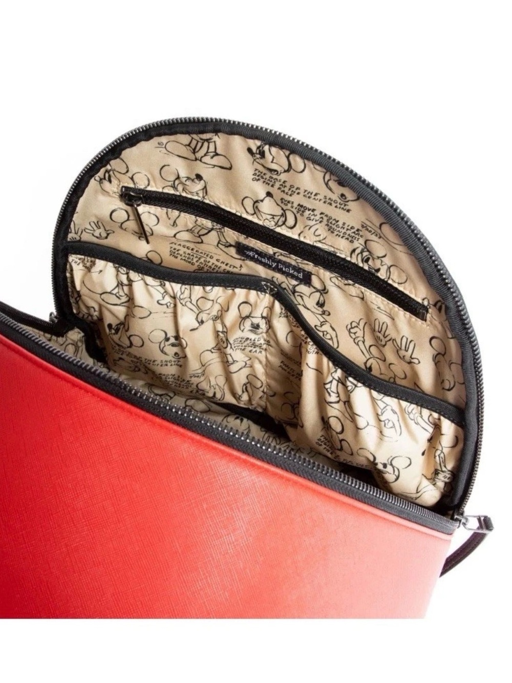 Disney Baby Freshly Picked Mickey Anaheim Backpack Diaper Bag Rouge Red NEW - Picture 4 of 7